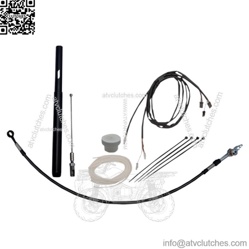 Fat Baggers EZ Install Handlebar Cable Kit Brake Clutch 14" Harley Touring 21+ (For: Harley-Davidson)