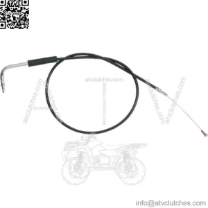 Black Vinyl Throttle Cable 38" Stock OE 56327-96 Harley Touring 96-01 FLHT FLTR (For: Harley-Davidson)
