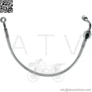 15 3/4" Standard Braided Stainless Steel Brake Rear Line Harley Dyna 00-07 FXD (For: Harley-Davidson)