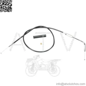Black Vinyl Throttle Cable 27.5 Stock Length OE 56593-04 Harley V Rod VRSC 04-08 (For: Harley-Davidson)