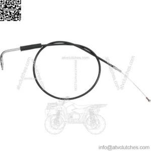 Black Vinyl Throttle Cable Stock 41" OE 56293-03 Harley Road King FLHRS 04-07 (For: Harley-Davidson)