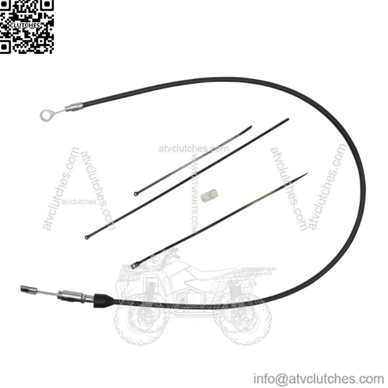Drag Specialties Upper Clutch Cable 40" Black Vinyl Harley Softail 18+ M-Eight (For: Harley-Davidson)