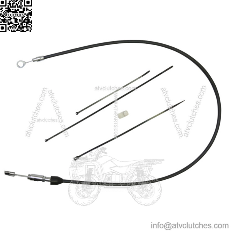 Drag Specialties Upper Clutch Cable Black Vinyl 52" Harley Softail Touring 18+ (For: Harley-Davidson)