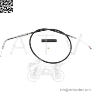 Black Vinyl Idle Cable 31 3/4" Stock OE 56382-96 Harley Sportster XLC 1200 96-98 (For: Harley-Davidson)