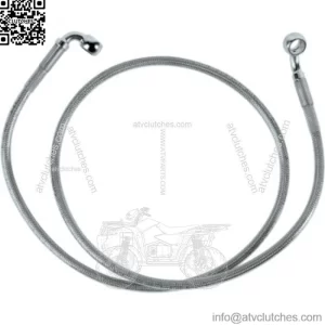 41 Standard Stock Braided Stainless Steel Brake Upper Line Harley Dyna 01-05 FXD (For: Harley-Davidson)