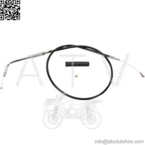Black Vinyl Idle Cable 30 Stock Length OE 56309-96 Harley Sportster 883 XL 96-03 (For: Harley-Davidson)