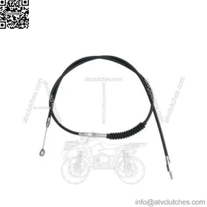 High-Efficiency 62 11/16 Black Vinyl Clutch Cable 38667-00 Harley 89-06 Touring (For: Harley-Davidson)