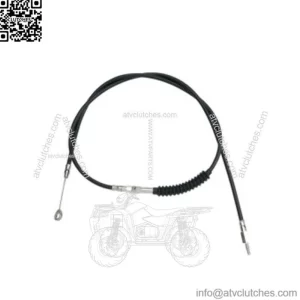 74 11/16" Black Vinyl Extended Length Clutch Cable Harley Softail Dyna Touring (For: Harley-Davidson)
