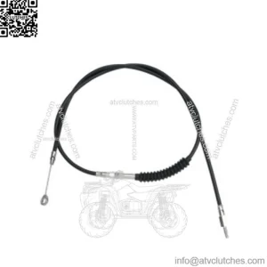 60 11/16" Black Vinyl Extended Clutch Cable Harley Softail Dyna Touring XL 86-13 (For: Harley-Davidson)