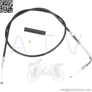 Black Vinyl Throttle Cable 30" Stock Length OEM 56884-07 Harley Sportster XL 07+ (For: Harley-Davidson)