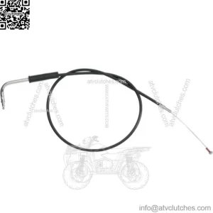 Black Vinyl Throttle Cable 39.5" OE Stock Length 56526-02 Harley Touring 02-07 (For: Harley-Davidson)