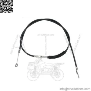 H.E. 62 11/16" Black Vinyl Clutch Cable Wire OE 38667-08A Harley 08-16 Touring (For: Harley-Davidson)