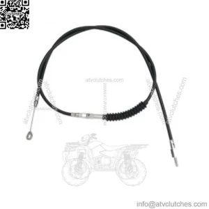 High-Efficiency 57 1/4" Black Vinyl Clutch Cable 38662-00 Harley Sportster XL (For: Harley-Davidson)