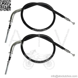 2 Motion Pro Front Lower Brake Cables for Yamaha Blaster 200, Timberwolf 250 2x4