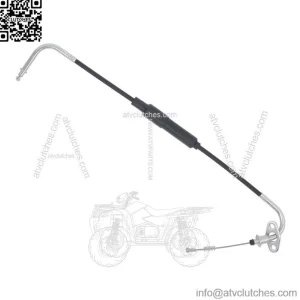 Short Exhaust Valve Cable for Arctic Cat Snow 2014-18 Replaces OEM 0909-019