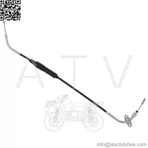 PTO Side Exhaust Valve Cable for Arctic Cat Snow Replaces OEM# 0909-046