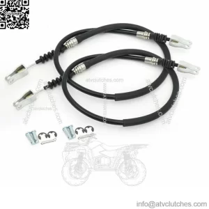 Golf Cart Rear Brake Cables for Club Car DS 1981-1999 1011403 1011125 1016761-01