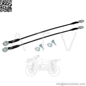Left and Right Support Tailgate Cable Set for Ford F150 F250 F350 F450 F550 (For: More than one vehicle)