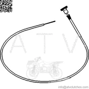 Cable - Choke Fits John Deere 2520 2030 2020 AT20781