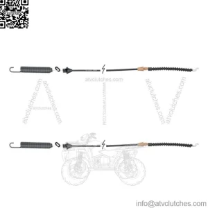 (2) Pack of Deck Engagement Cables Fits MTD 946-04618 746-04618