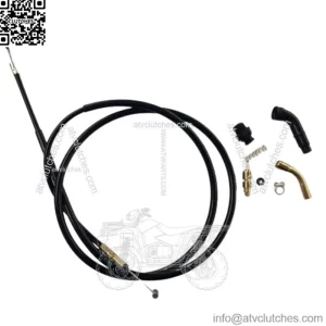 HONDA TRX300 TRX 300FW 88-93 FOURTRAX 2 And 4X4 CHOKE CABLE & STARTER VALVE KIT (For: Honda)