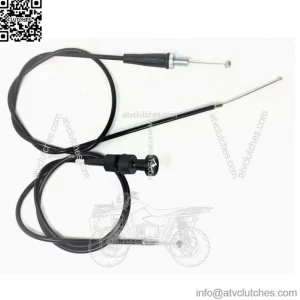 Choke & Throttle Cable for HONDA FOURTRAX TRX200SX TRX200D TYPE II 1986-1991 ATV (For: Honda FourTrax 200)