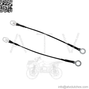 Tailgate Straps Cables Pair Left & Right F37Z9943053A For 1993-2011 Ford Ranger