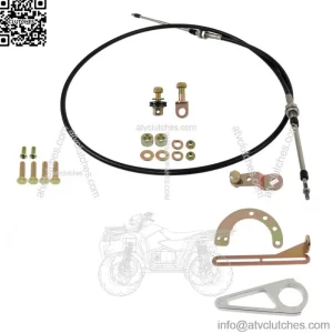 For GM 2" Aftermarket Transmission  Cable Column Shift Linkage Kit ACA-1804