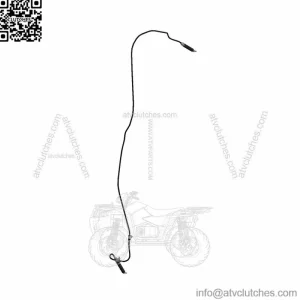 Polaris CABLE-SHIFTER,DSL, Genuine OEM Part 7082647, Qty 1