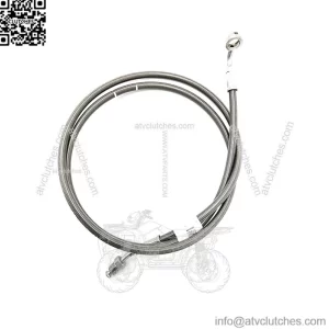 Polaris Ranger Brake Line, Right, Rear, Genuine OEM Part 1912104, Qty 1