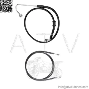 Black +4" Basic Line Kit 2016-2017 Harley-Davidson Softail Breakout CVO w/ABS (For: Harley-Davidson)