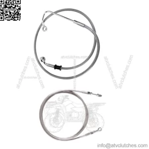Stainless +6" Basic Line Kit 2016-2017 Harley-Davidson Softail Breakout CVO wABS (For: Harley-Davidson)