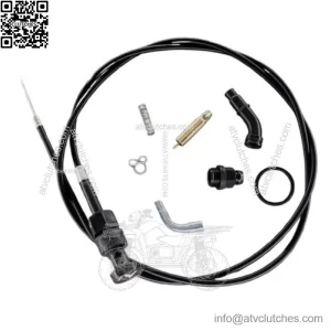 Choke Cable & Carburetor Plunger Valve For Honda Foreman 450 TRX450 FE FM ES S