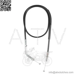 Kawasaki Z550 Z650 SR Throttle Cable A (Open) OEM 54012-1012