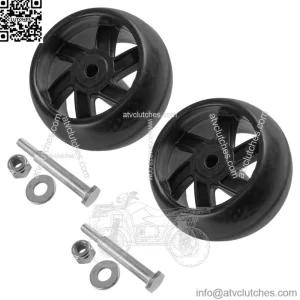 Deck Wheels for Poulan PP46SZ PPX19A46 PPX20VA46 PPX46Z PX46Z 46" Mower / Qty 2