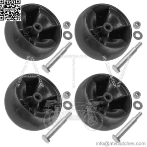 Mower Deck Wheel for Gravely ZT1944 ZT2148 ZT2352 ZT1640 ZT1840 ZT2044 Qty 4