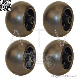 (4) Deck Wheels Fits Kubota BX ZD Series K5351-42110 K5371-42110