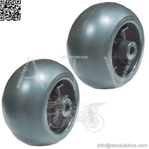 2 Pack Deck Gauge Anti Scalp Wheel Fits John Deere Z930M Z950M 60 7 Iron Deck