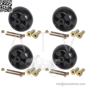 4pk Deck Wheel Fits John Deere 46" 54" 60" GX355 LT180 LX289 RX73 STX46 X320 757