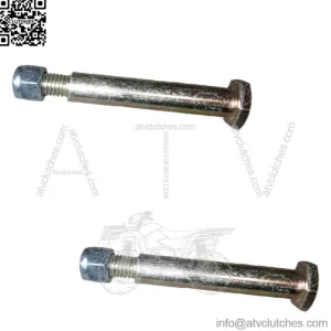 Replacement 2 pack of deck wheel bolts & nuts for lawn mowers & zero turns