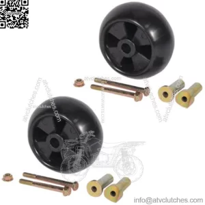 Two (2) Deck Wheels Fits John Deere 240 245 260 265 285 320 325 335 345