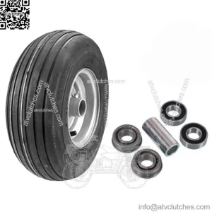 2 pk. 13X650X6 4PLY Wheel Assembly 10202 97166 Silver (#D65) fits Dixie Chopper