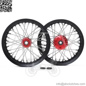 12*2.15 Supermoto Spoke Wheel Sets for Sur-Ron Light Bee X / Segway X160 X260