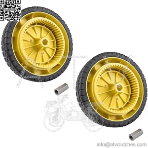 John Deere OEM Rear Wheel 2 Pack Kit John Deere JS 20 30 40 Walk Behind Mower GX24018