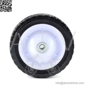 7" Universal Replacement Steel Wheel with 55 lb. Load Rating, Black