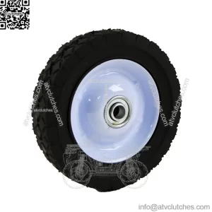 6" x 1.5" Steel Offset Wheel