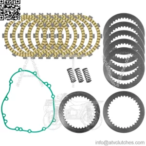 Clutch Friction Plates Kit for Kawasaki Ninja ZX-6R ZX6R ZX636 2013-23