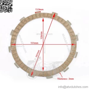 Wholesale Street bike Based Clutch Plate for Kawasaki