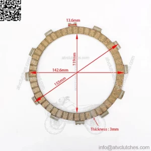 Wholesale Street / Dirt / ATV Paper Based Clutch Plate for YAMAHA