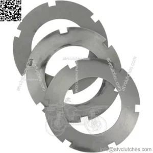 Drag Specialties Steel Clutch Plates Kit 3 Set Harley Big Twin Knuckle 37975-41 (For: Harley-Davidson)